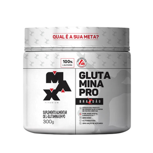 Glutamina Pro Brandão 300g - Max TItanium
