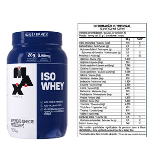 Whey Isolado - Max Titanium