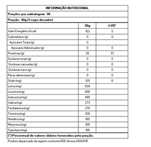 Isolate Protein 900g - New Millen