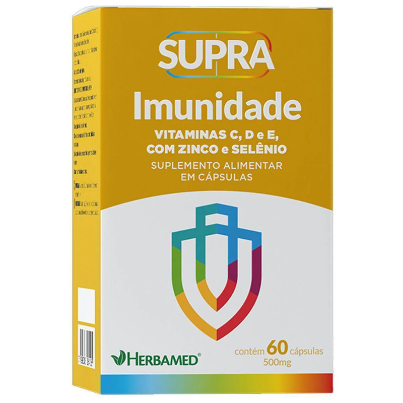 Supra Imunidade / 500mg 60 Cápsulas - Herbamed