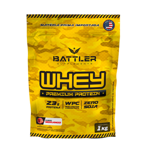 Whey Protein 1Kg - Battler Suplements