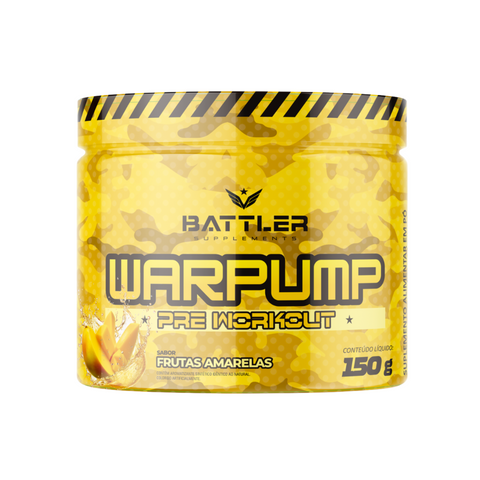 Pré-treino Warpump 150g - Battler Suplements