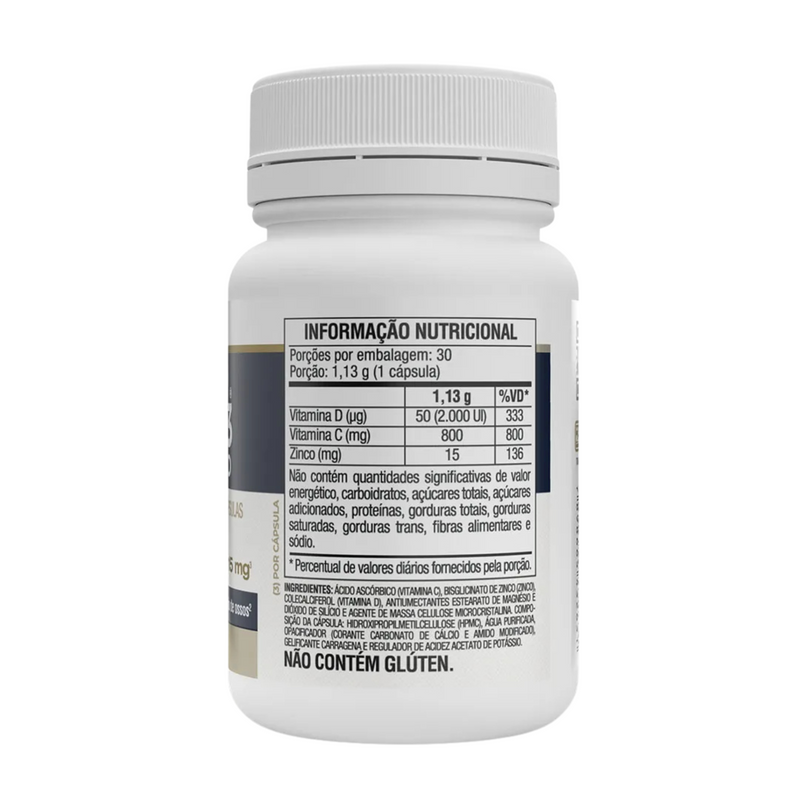 Vita D3 C+Zinco 30 Caps - Vitafor