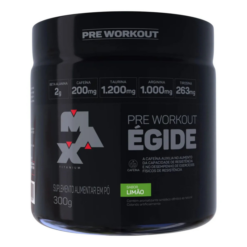 Pré-treino Égide 300g - Max Titanium