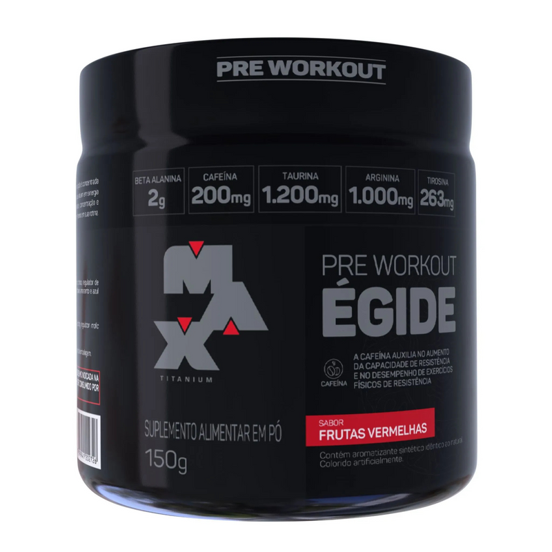 Pré-treino Égide 150g - Max Titanium