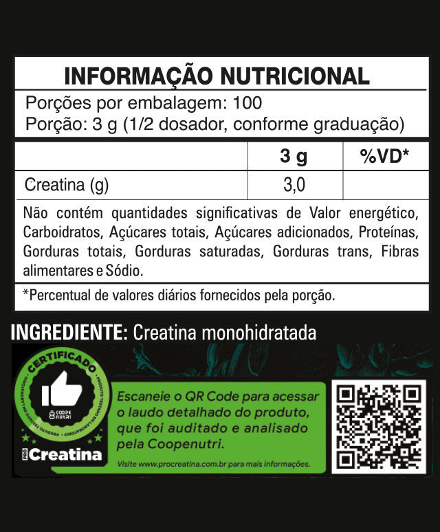 Creatina 300g - 1Pure Nutrition