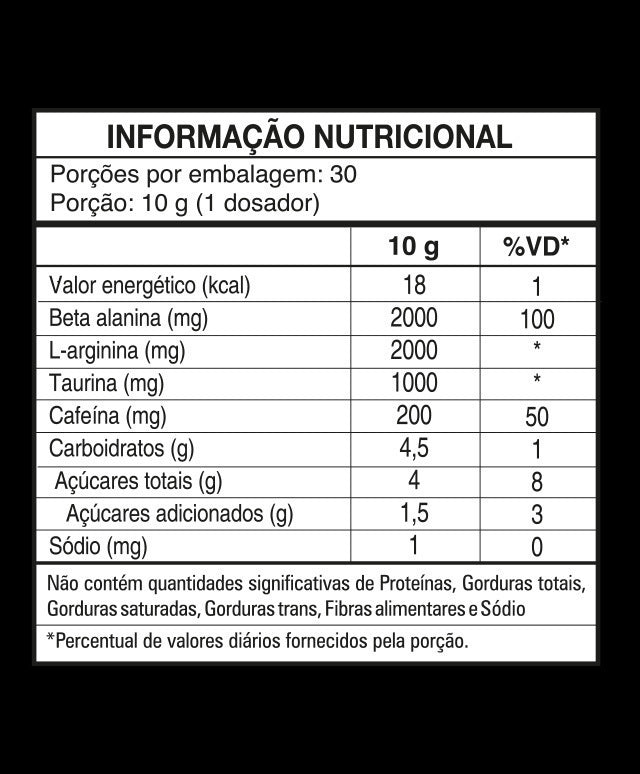 Pré-treino Breeze X - 1Pure Nutrition